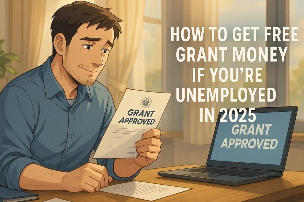 unemployed government grants 2025
