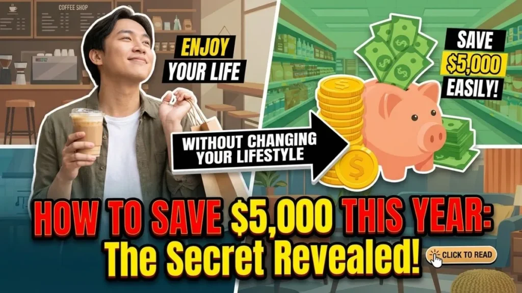 How to Save $5000 This Year Without Changing Your Lifestyle