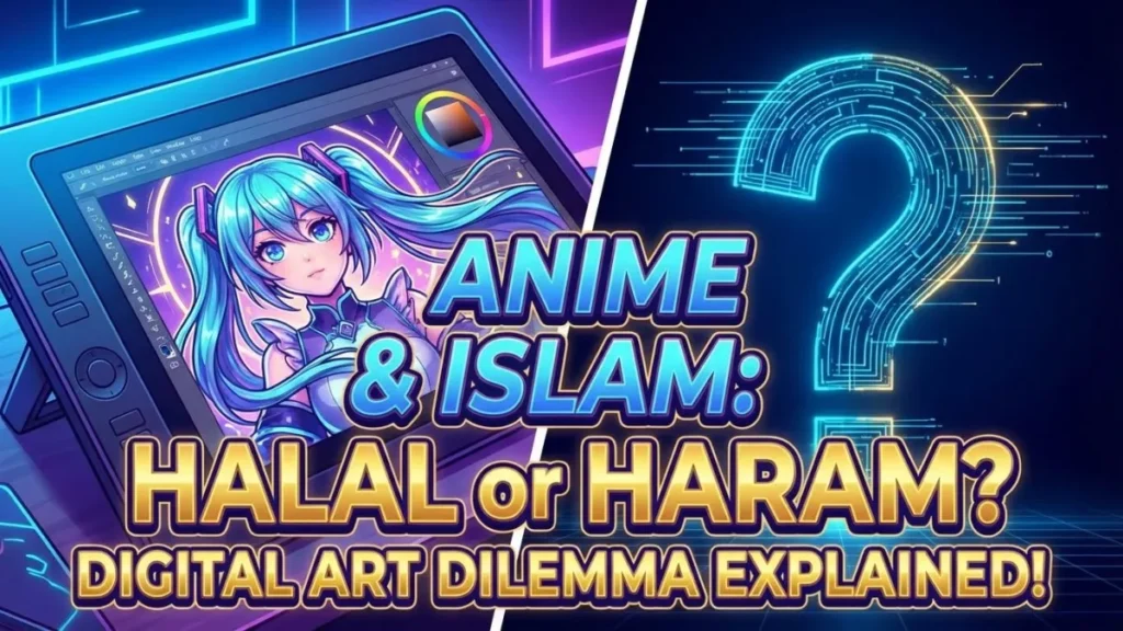 Drawing Anime & Cartoons: Is Digital Art Halal in Islam?