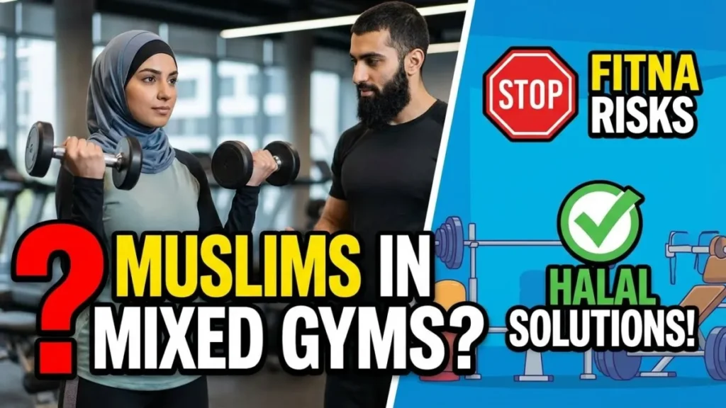 Can Muslims Go to the Gym with Mixed Genders? (Fitna & Solutions)