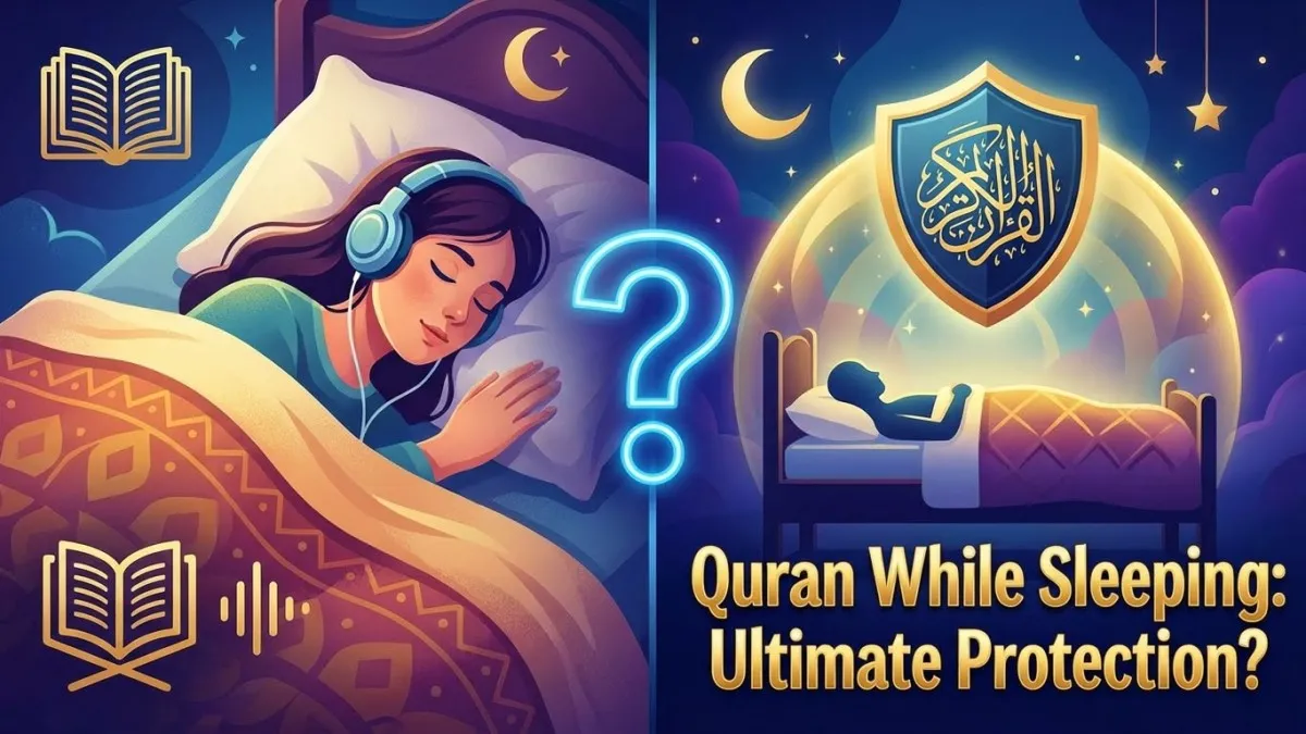Listening to Quran While Sleeping: Does It Actually Protect You?