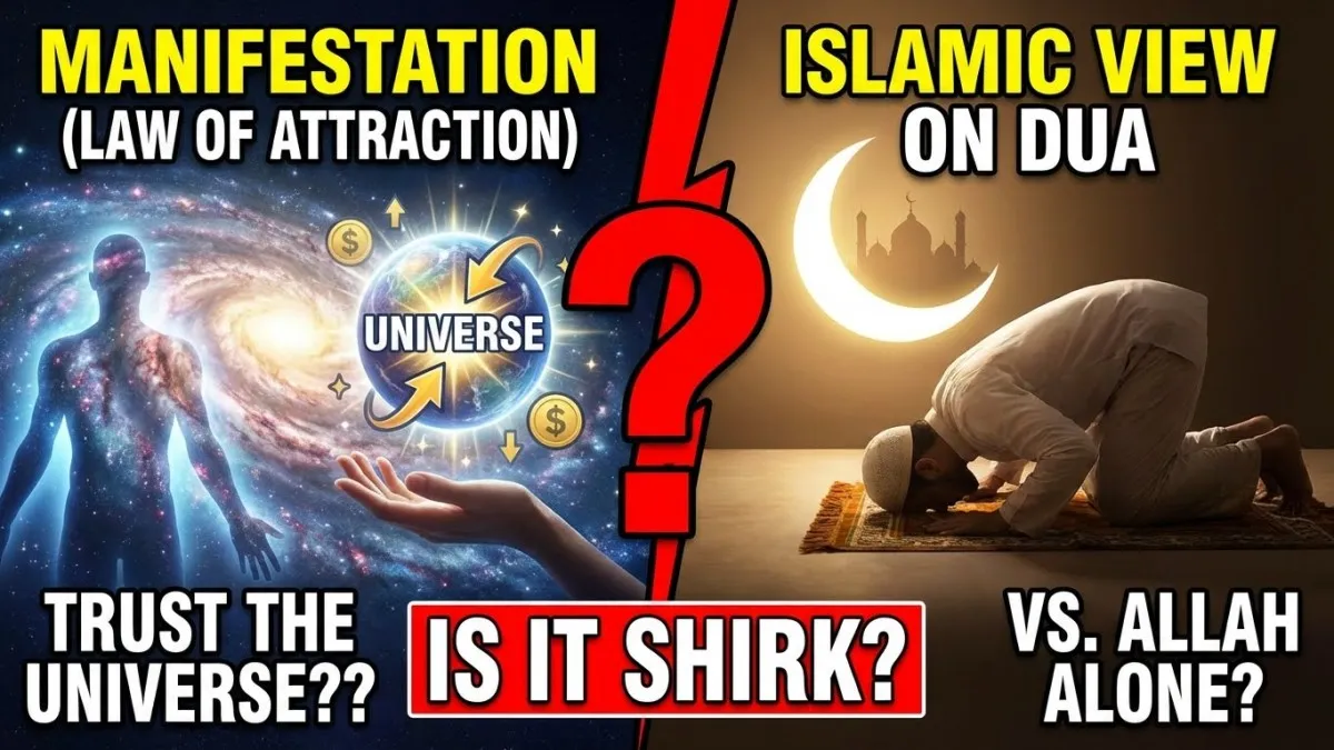 Is Manifestation (Law of Attraction) Shirk? Islamic View on Dua vs. Universe