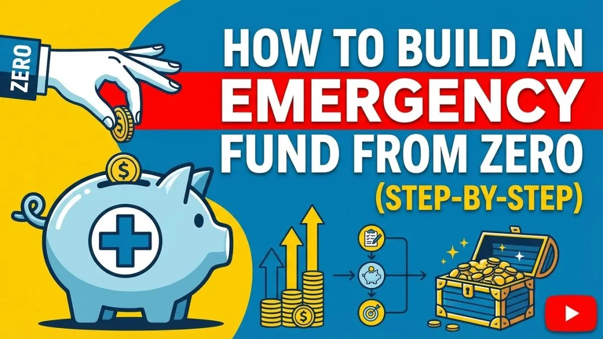 How to Build an Emergency Fund From Zero (Step-by-Step)