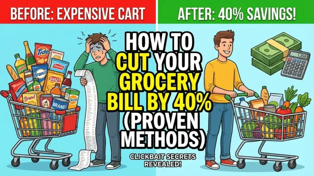 How to Cut Your Grocery Bill by 40% (Proven Methods)