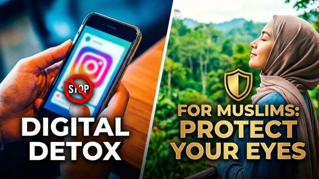 Digital Detox for Muslims: Protecting Your Eyes from Haram on Social Media