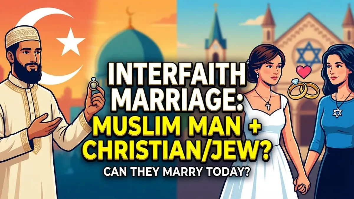 Interfaith Marriage: Can a Muslim Man Marry a Christian/Jew Today?