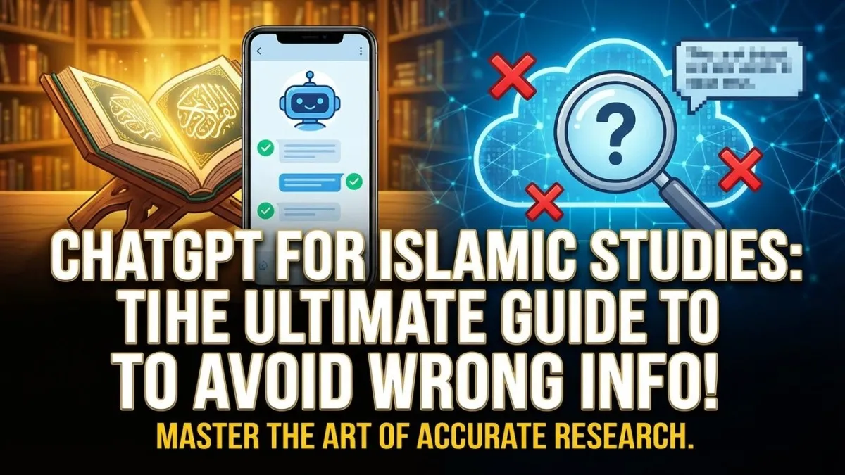 How to Use ChatGPT for Islamic Studies (Without Getting Wrong Info)