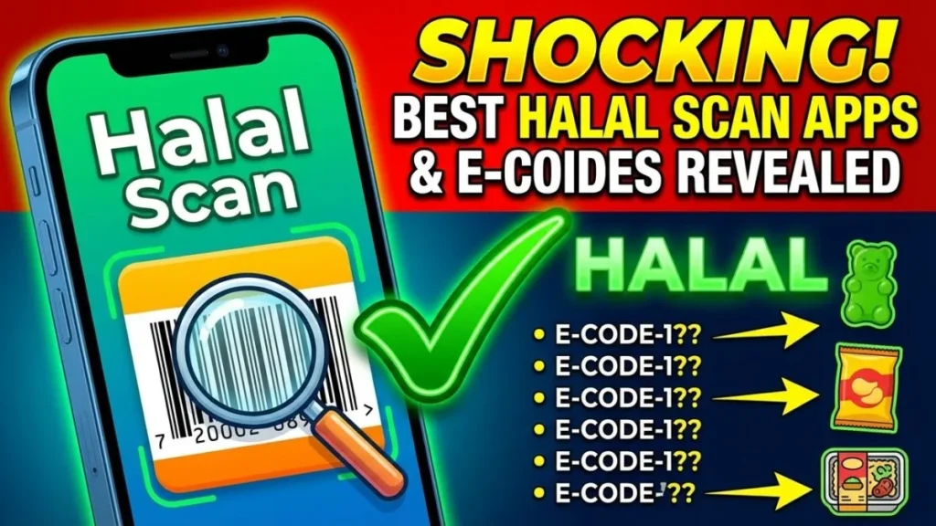 Best “Halal Scan” Apps for Food Ingredients (E-Codes Explained)