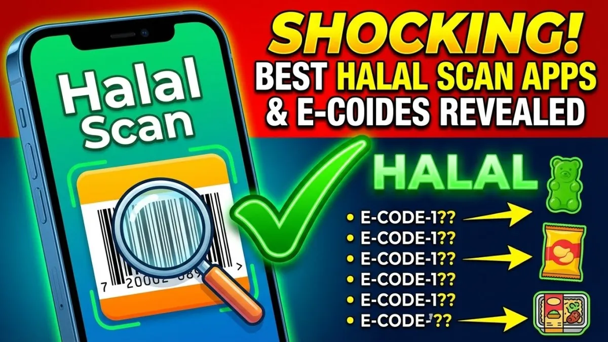 Best “Halal Scan” Apps for Food Ingredients (E-Codes Explained)