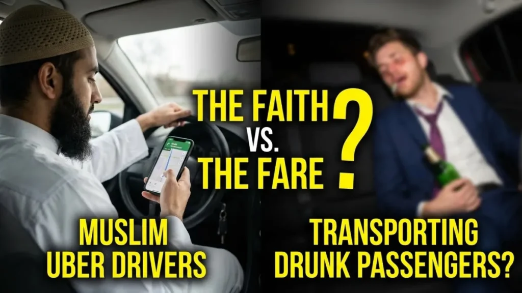 Can Muslims Work as Uber Drivers (Transporting Drunk Passengers)?