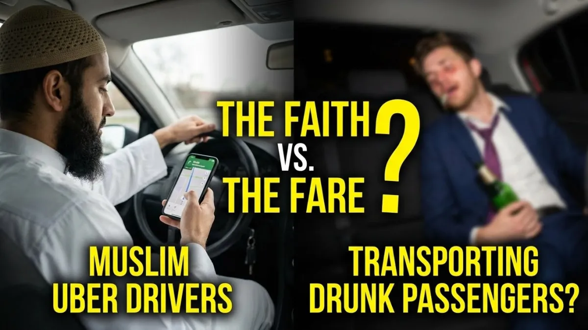 Can Muslims Work as Uber Drivers (Transporting Drunk Passengers)?
