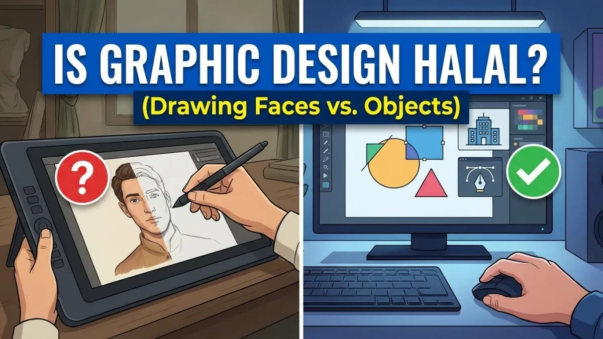 Is Graphic Design Halal? (Drawing Faces vs. Objects)